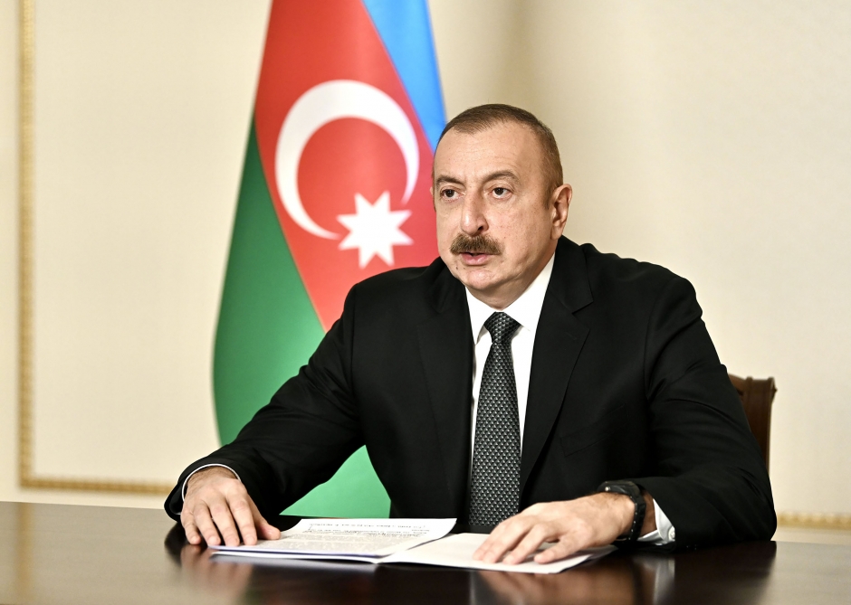 President Ilham Aliyev: Armenia-Azerbaijan Nagorno-Karabakh Conflict Was Resolved By Military-Political Means