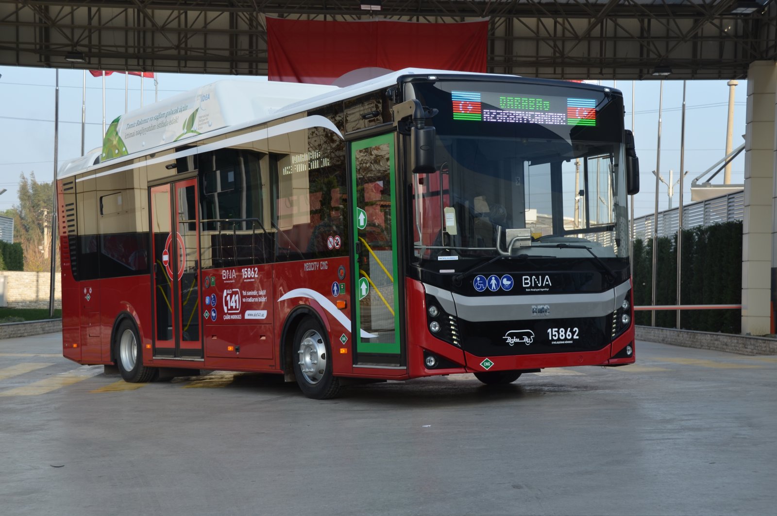 Turkey’s BMC to export compressed natural gas buses to Azerbaijan