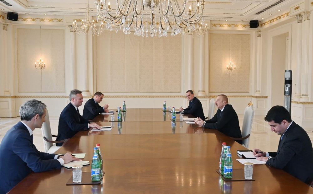 President Aliyev Receives French Minister of State Attached to Minister for Europe and Foreign Affairs
