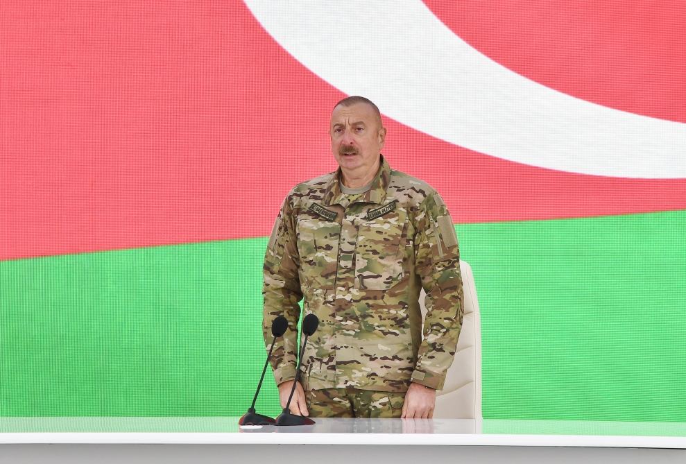 President Aliyev: We Created New Reality By Shedding Blood, Everyone Should Reckon With Us