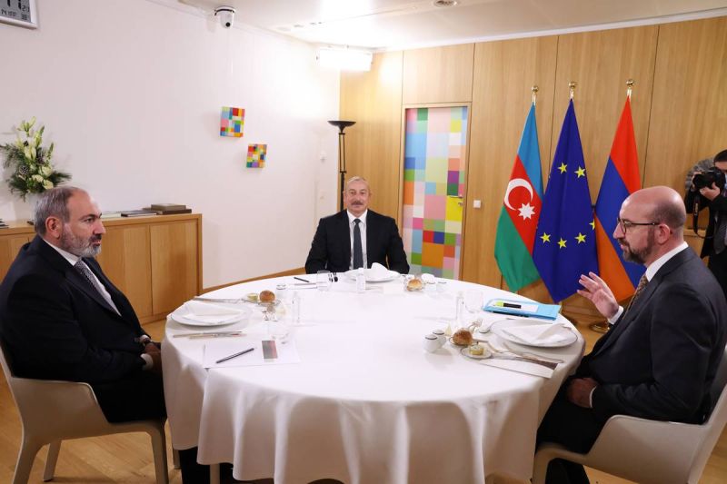 Michel-Aliyev-Pashinyan trilateral meeting