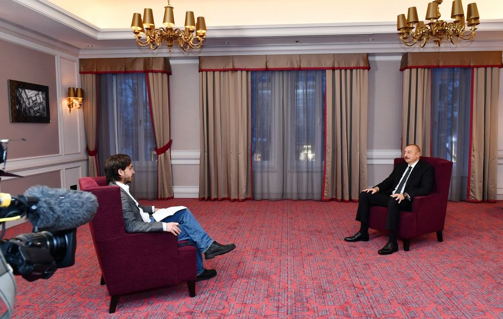 President Ilham Aliyev Gives Interview to Spanish EL PAIS Newspaper in Brussels