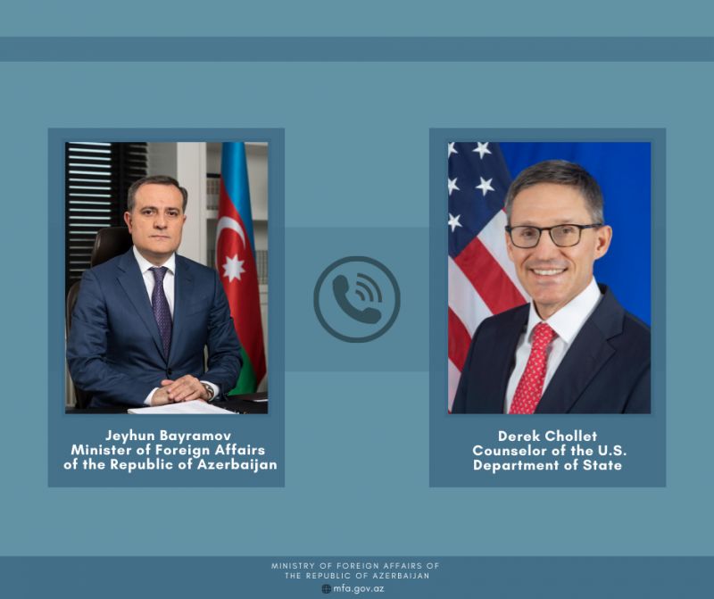 Telephone conversation between J. Bayramov and Advisor to the US Secretary of State