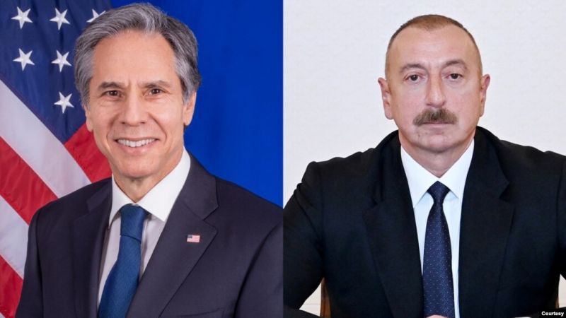 State Department on Blinken-Aliyev call