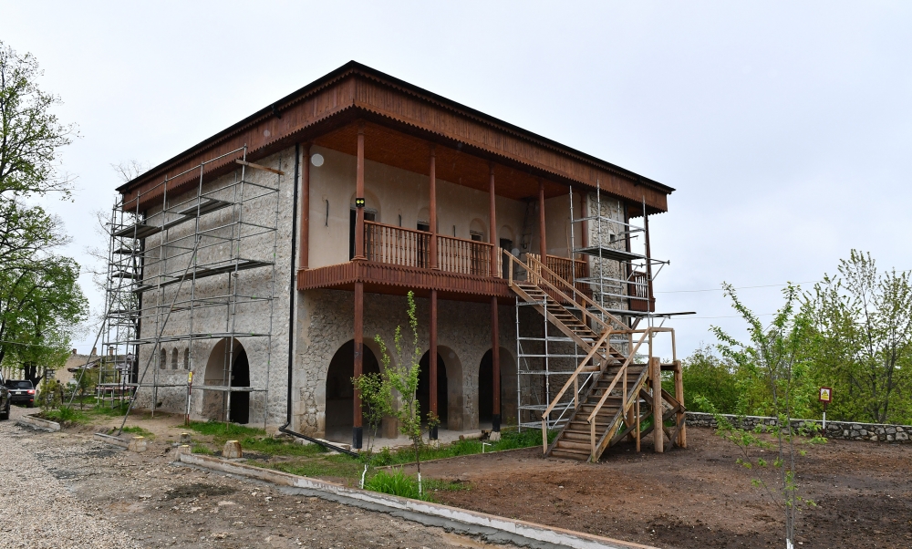 Restoration work at Mehmandarovs’ Estate Complex is carried out by Heydar Aliyev Foundation