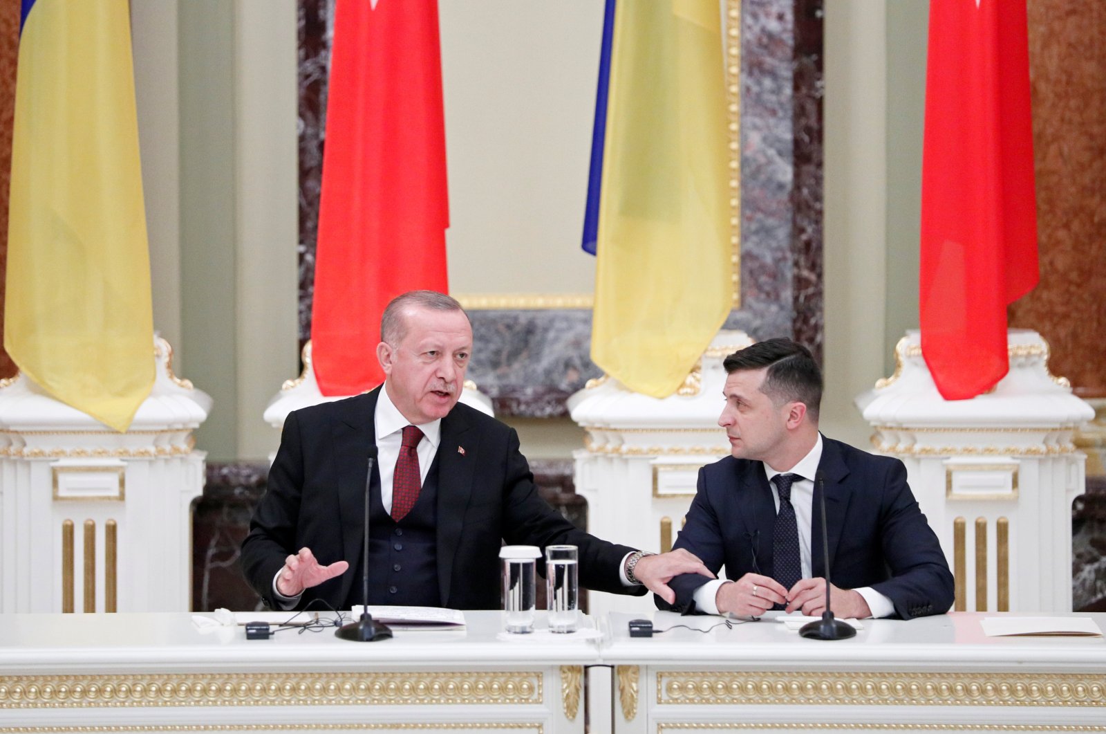 Erdoğan, Zelenskyy discuss peace efforts, food security