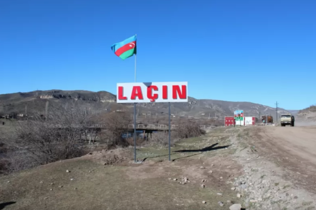 Azerbaijani army entered Lachin