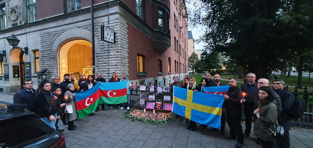 Azerbaijan’s Patriotic War martyrs commemorated in Stockholm