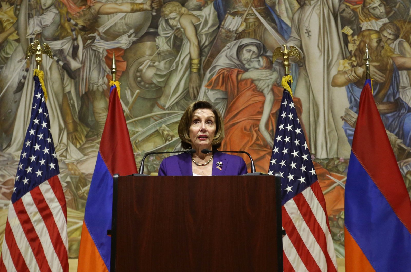 Pelosi’s ‘unfair’ remarks are a blow to peace efforts