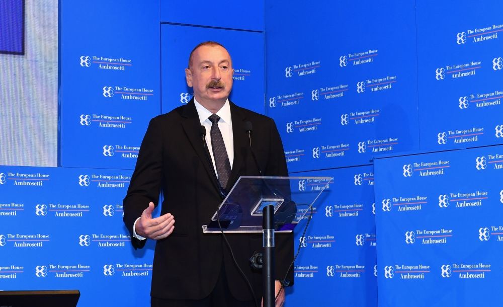 Italy inviting President Ilham Aliyev as main guest for int’l Cernobbio Forum shows deep respect for Azerbaijan