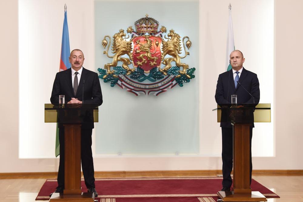 President Ilham Aliyev talks Azerbaijan’s natural gas to be exported to Bulgaria