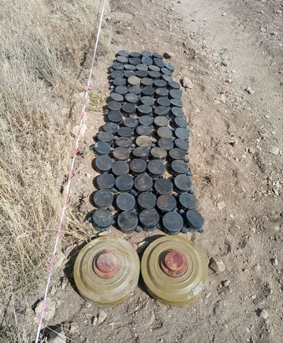 Next mines detected in Kalbajar and Dashkasan districts neutralized