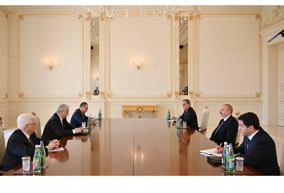 President Ilham Aliyev received special representative of Russian Ministry of Foreign Affairs