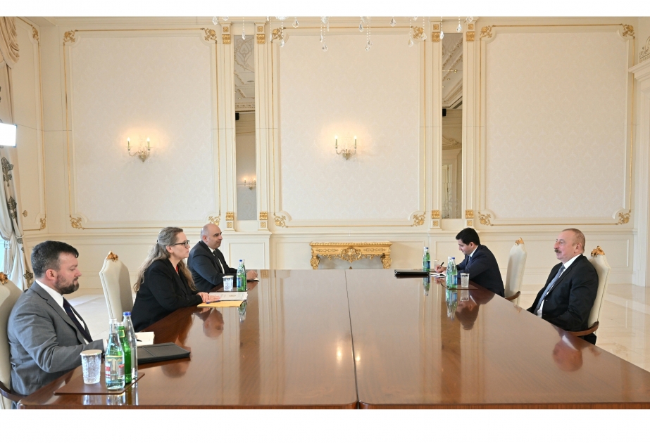 President Ilham Aliyev received US Deputy Assistant Secretary of State