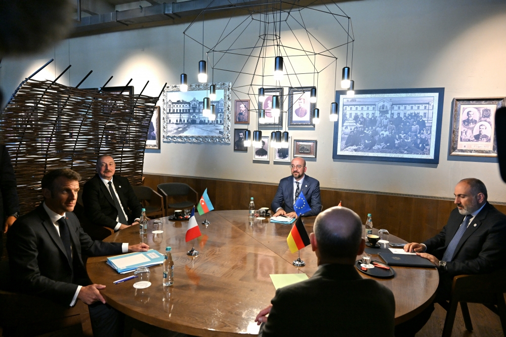 Informal meeting of leaders of Azerbaijan, Armenia, European Council, Germany and France was held in Chișinău