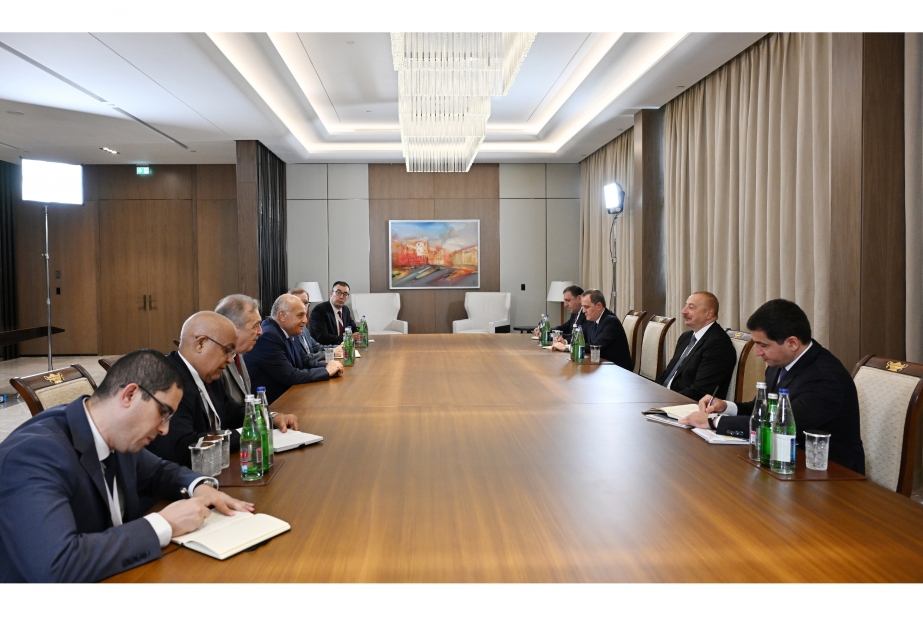 President Ilham Aliyev received Minister of Foreign Affairs and National Community Abroad of Algeria