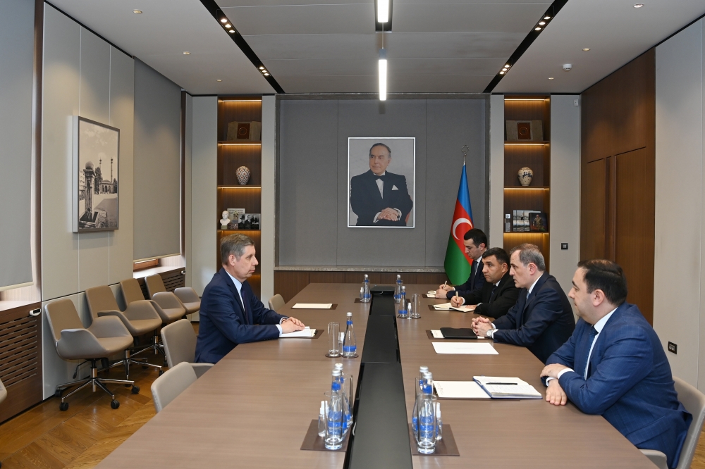 Azerbaijani FM meets with newly appointed Russian Ambassador to Azerbaijan