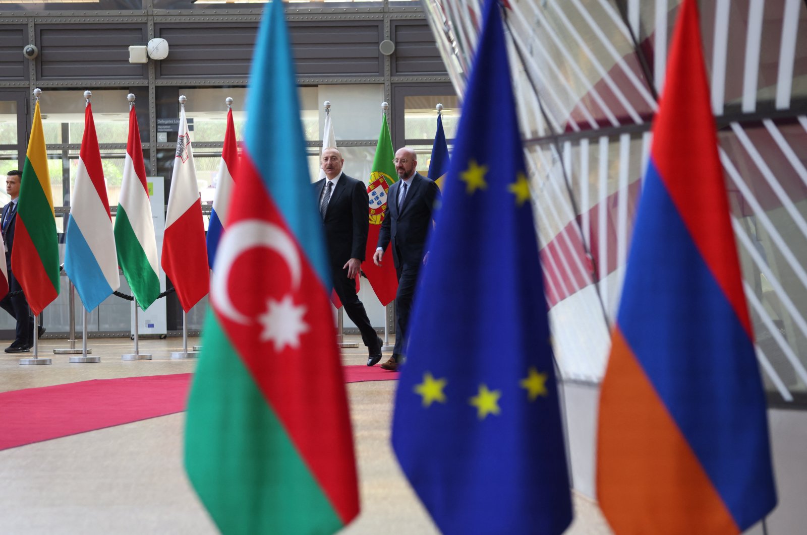 Azerbaijan, Armenia hold EU-led talks as Russia mulls summit